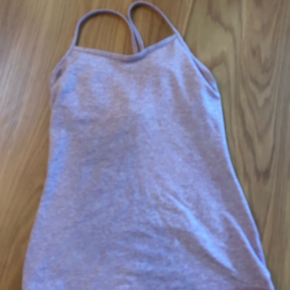 Women's Purple Heather Spaghetti Strap Top